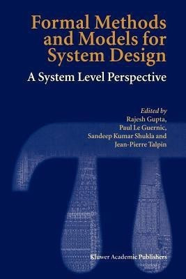 Formal Methods and Models for System Design(English, Paperback, unknown)