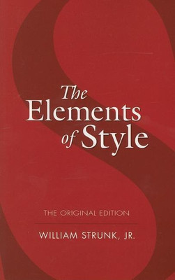The Elements of Style(English, Paperback, Jr William Strunk)