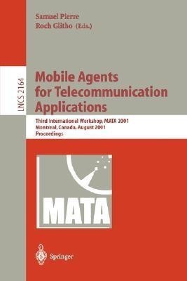 Mobile Agents for Telecommunication Applications(English, Paperback, unknown)