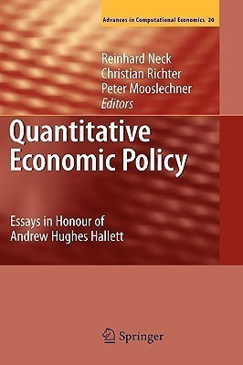Quantitative Economic Policy(English, Hardcover, unknown)