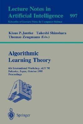 Algorithmic Learning Theory(English, Paperback, unknown)