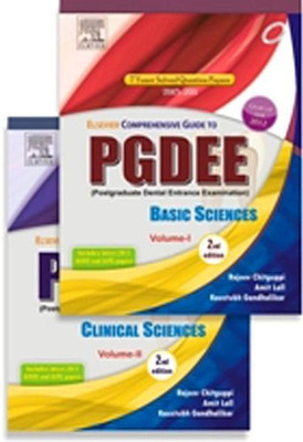 Elsevier Comprehensive Guide for Pgdee Basic Sciences (Set of 2 Volumes)(English, Paperback, Chitguppi Rajeev)
