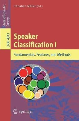 Speaker Classification I(English, Paperback, unknown)