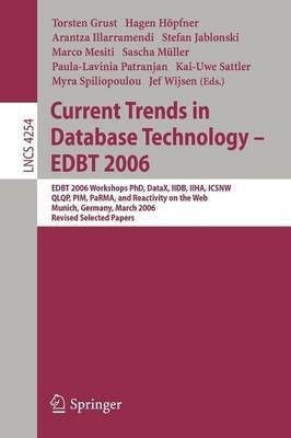 Current Trends in Database Technology - EDBT 2006(English, Paperback, unknown)