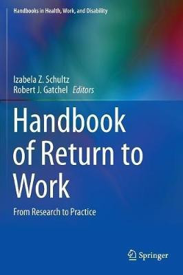 Handbook of Return to Work(English, Hardcover, unknown)