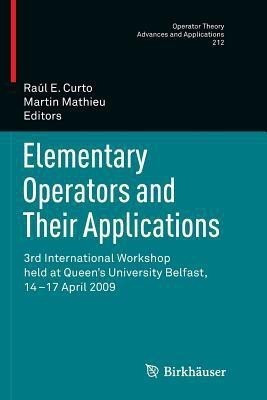 Elementary Operators and Their Applications(English, Paperback, unknown)