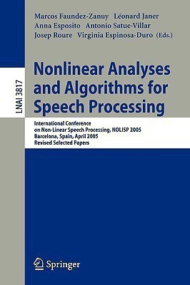 Nonlinear Analyses and Algorithms for Speech Processing(English, Paperback, unknown)
