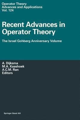 Recent Advances in Operator Theory(English, Paperback, unknown)