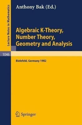 Algebraic K-theory, Number Theory, Geometry, and Analysis(English, Paperback, unknown)