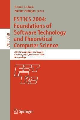 FSTTCS 2004: Foundations of Software Technology and Theoretical Computer Science(English, Paperback, unknown)