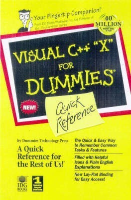 Visual C++ 6 for Dummies: Quick Reference(English, Paperback, Hyman Michael I.)