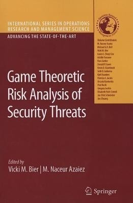 Game Theoretic Risk Analysis of Security Threats(English, Paperback, unknown)