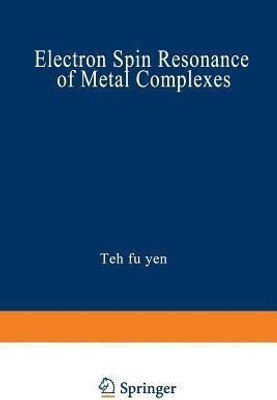 Electron Spin Resonance of Metal Complexes(English, Paperback, unknown)