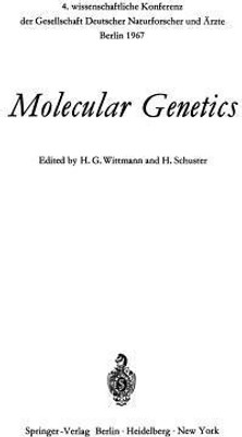 Molecular Genetics(English, Paperback, unknown)