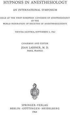 Hypnosis in Anaesthesiology(English, Paperback, unknown)