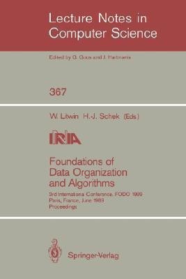 Foundations of Data Organization and Algorithms(English, Paperback, unknown)