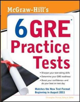 Mcgraw-Hill's 6 GRE Practice Tests(English, Paperback, Thomas Christopher)