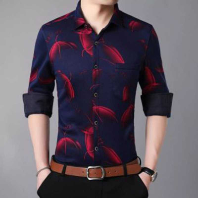 AARPI ENTERPRISE Polyester Printed Shirt Fabric
