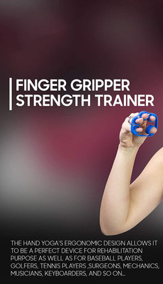 keycraze Forearm Blaster and Finger Exerciser, Home Workout Equipment Set Hand Grip/Fitness Grip