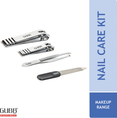 GUBB Professional Stainless Steel Foot Care & Nail Tools Set, Ultra Sharp & Sturdy Kit(4 ml, Set of 4)