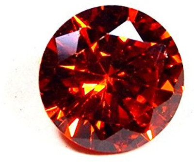 Urancia Excellent Red Zircon Lal Zircon Uparatna Stone Baikrantamoni Zargun Jarkan Stone 6.2Cts Lab Certified for Ring Locket Pendant Stone Locket
