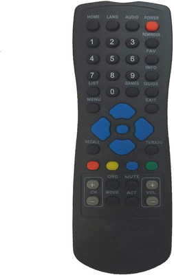 BhalTech Setup Box Compatible with  Sun Direct Dth Remote Controller(Black)