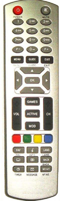 BhalTech Setup  Box Compatible with  DishTV Remote Controller(Gray)