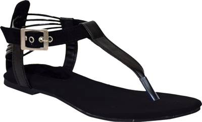 Footster Women Black Flats