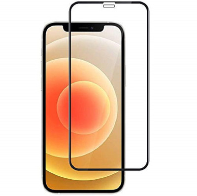 Exeleos Edge To Edge Tempered Glass for iPhone 12(Pack of 1)