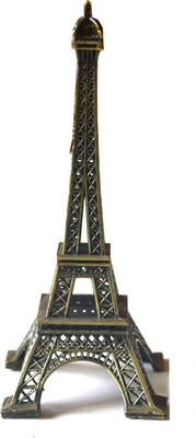 6% OFF on Jaycoknit Eiffel Tower Decorative Showpiece - 13 cm(Brass, Copper, Black) 6% OFF on Jaycoknit Eiffel Tower Decorative Showpiece - 13 cm(Brass, Copper, Black)