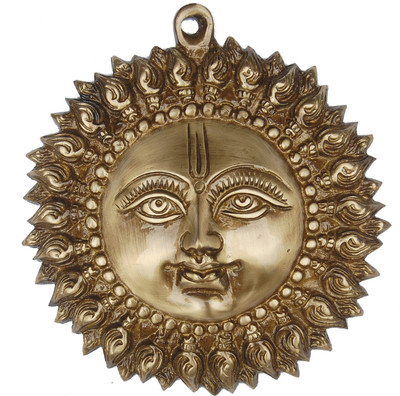 7% OFF on aakrati Decorative Sun Face Hanging Statue Decorative Showpiece - 4 cm(Brass, Gold) 7% OFF on aakrati Decorative Sun Face Hanging Statue Decorative Showpiece - 4 cm(Brass, Gold)