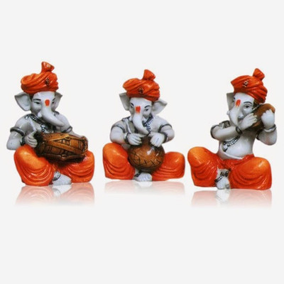 40% OFF on Karigaari Home D?cor Decorative Showpiece - 10 cm(Polyresin, Multicolor)