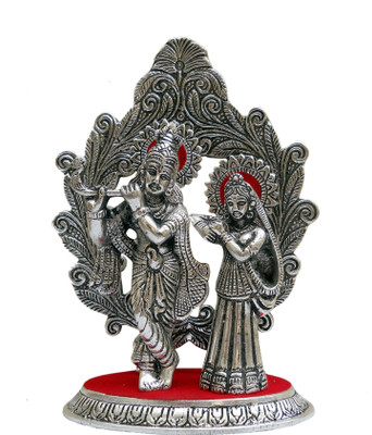 72% OFF on JaipurCrafts Radha Krishna On KalpVriksha Decorative Showpiece - 15.24 cm(Brass, Silver) 72% OFF on JaipurCrafts Radha Krishna On KalpVriksha Decorative Showpiece - 15.24 cm(Brass, Silver)