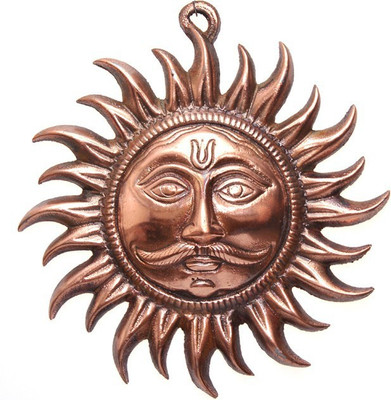 57% OFF on Soft Art Vastu Sun Mask Home Wall Hanging Decorative Showpiece - 20 cm(Brass, Brown) 57% OFF on Soft Art Vastu Sun Mask Home Wall Hanging Decorative Showpiece - 20 cm(Brass, Brown)