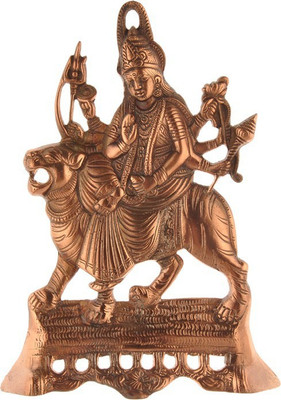 52% OFF on Soft Art Durga Devi Sitting on a Tiger Decorative Showpiece - 28 cm(Brass, Brown) 52% OFF on Soft Art Durga Devi Sitting on a Tiger Decorative Showpiece - 28 cm(Brass, Brown)
