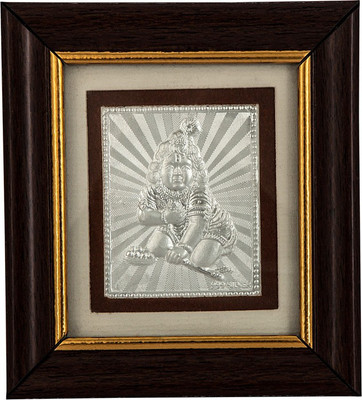 44% OFF on Siri Creations 999 Pure Silver Photo Size 1 God Krishna with Frame Decorative Showpiece - 10 cm(Silver, Silver) 44% OFF on Siri Creations 999 Pure Silver Photo Size 1 God Krishna with Frame Decorative Showpiece - 10 cm(Silver, Silver)