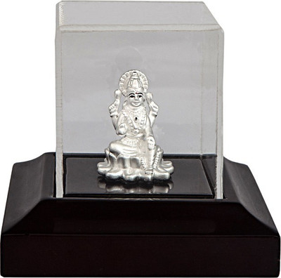 25% OFF on Siri Creations 999 Pure Silver Lakshmi Idol with Acralyic Base Decorative Showpiece - 6 cm(Silver, Silver) 25% OFF on Siri Creations 999 Pure Silver Lakshmi Idol with Acralyic Base Decorative Showpiece - 6 cm(Silver, Silver)