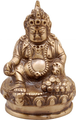 43% OFF on HanDecor Kuber Maharaj Decorative Showpiece - 10 cm(Brass, Brown) 43% OFF on HanDecor Kuber Maharaj Decorative Showpiece - 10 cm(Brass, Brown)