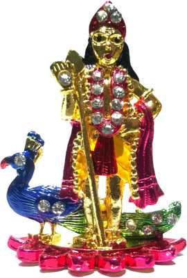 37% OFF on Swarnim Jewellers kartik stand Decorative Showpiece - 4 cm(Brass, Gold) 37% OFF on Swarnim Jewellers kartik stand Decorative Showpiece - 4 cm(Brass, Gold)