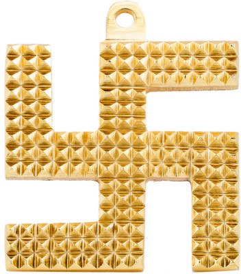 45% OFF on Prachin 2 inch Shree Pyramid Swastik Decorative Showpiece - 6 cm(Plastic, Gold) 45% OFF on Prachin 2 inch Shree Pyramid Swastik Decorative Showpiece - 6 cm(Plastic, Gold)