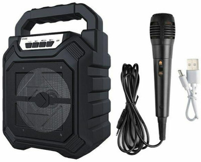 Lehza best top usb microphone speaker 5 W Bluetooth Home Theatre(Black, Mono Channel)