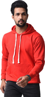 BLOOPERS Full Sleeve Solid Men Sweatshirt