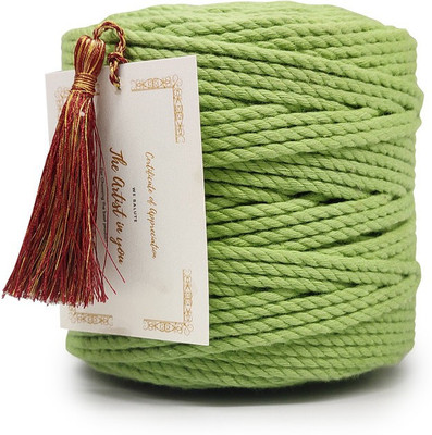 KnottyThread Green Thread(50 m Pack of1)