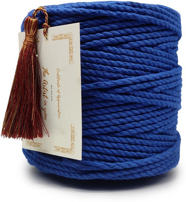 KnottyThread Blue Thread(50 m Pack of1)