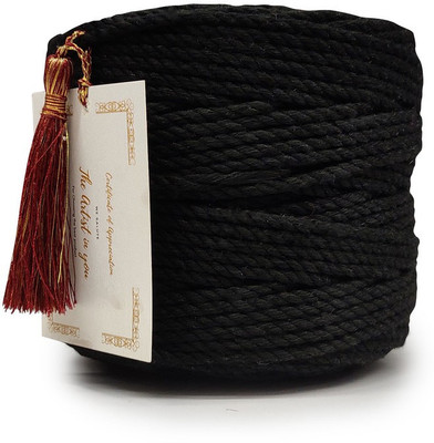 KnottyThread Black Thread(50 m Pack of1)