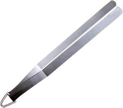 Ajuss Tongs 11 no Steel Chimta | Tongs | Chimta Set | Stainless Steel Chimta, 11 inch. Silver 28 cm Roasting Tongs(Pack of 1)