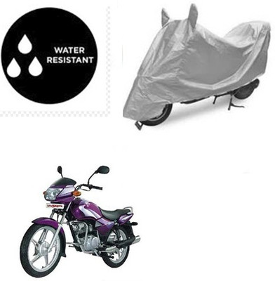 dashark Waterproof Two Wheeler Cover for TVS(Max, Silver)