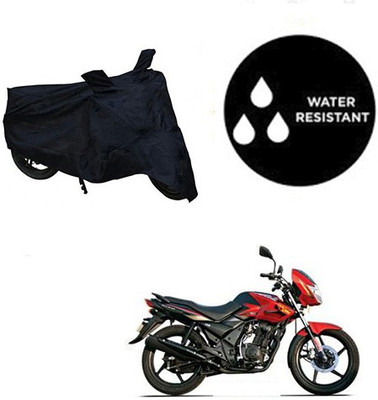 Atulit enterprises Waterproof Two Wheeler Cover for TVS(Flame DS 125, Black)