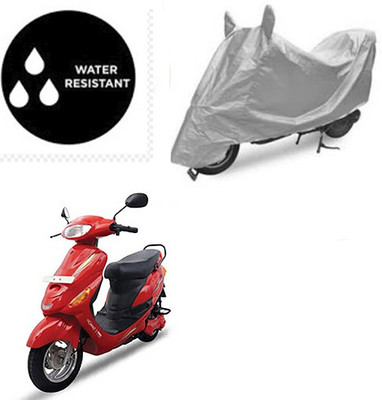 SRENTERPRISES Waterproof Two Wheeler Cover for Hero(E Sprint, Silver)