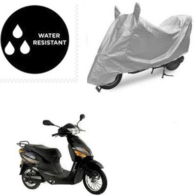 Atulit enterprises Waterproof Two Wheeler Cover for Hero(Electric Zippy, Silver)